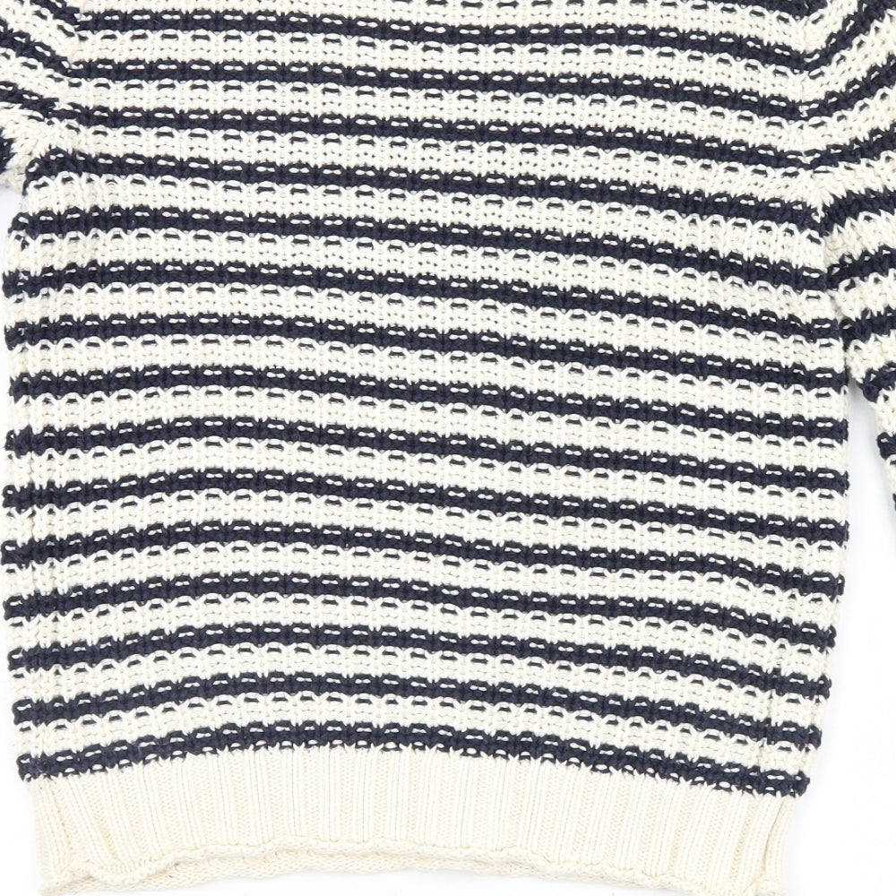 Gap Womens Multicoloured Striped  Pullover Jumper Size XS