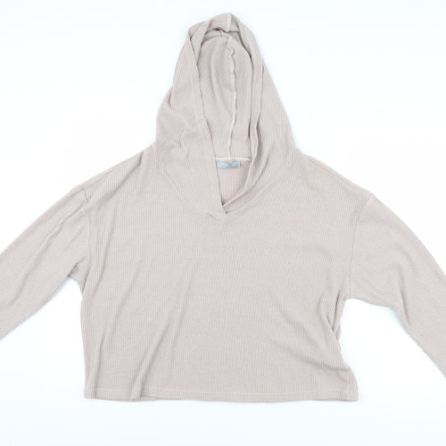 New Look Womens Pink   Pullover Hoodie Size L