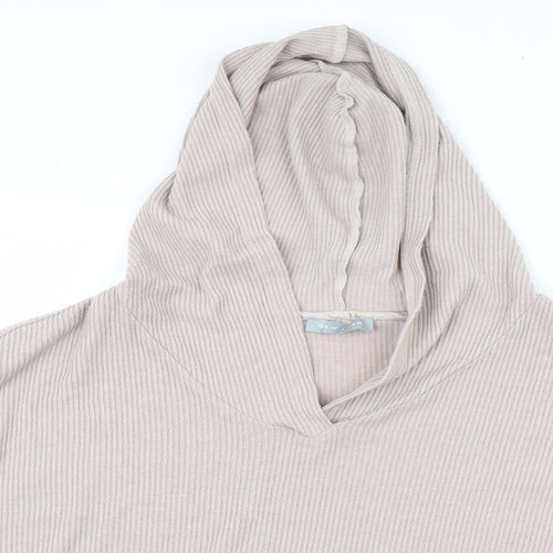New Look Womens Pink   Pullover Hoodie Size L