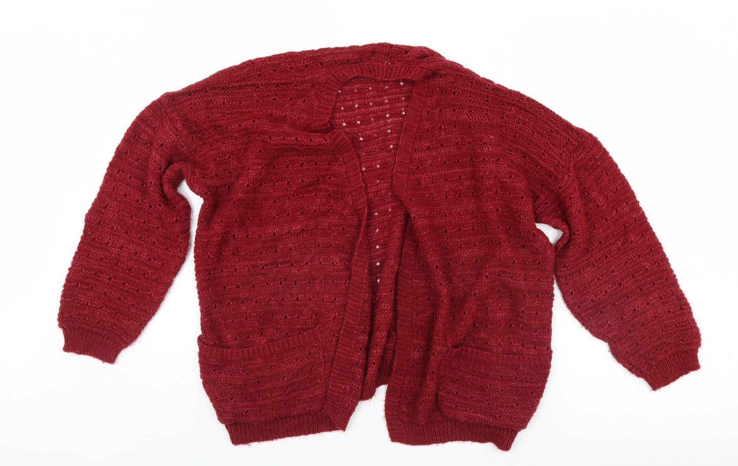 George Womens Red   Cardigan Jumper Size 18