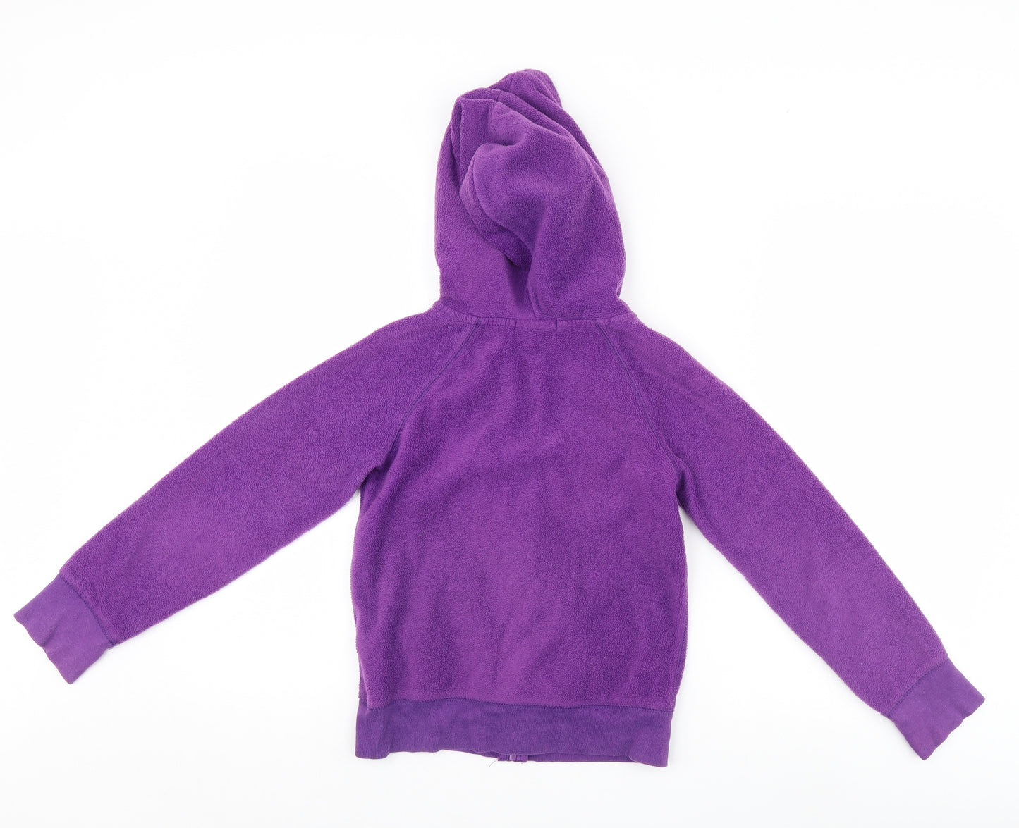 Gap Girls Purple  Fleece Full Zip Hoodie Size 10 Years