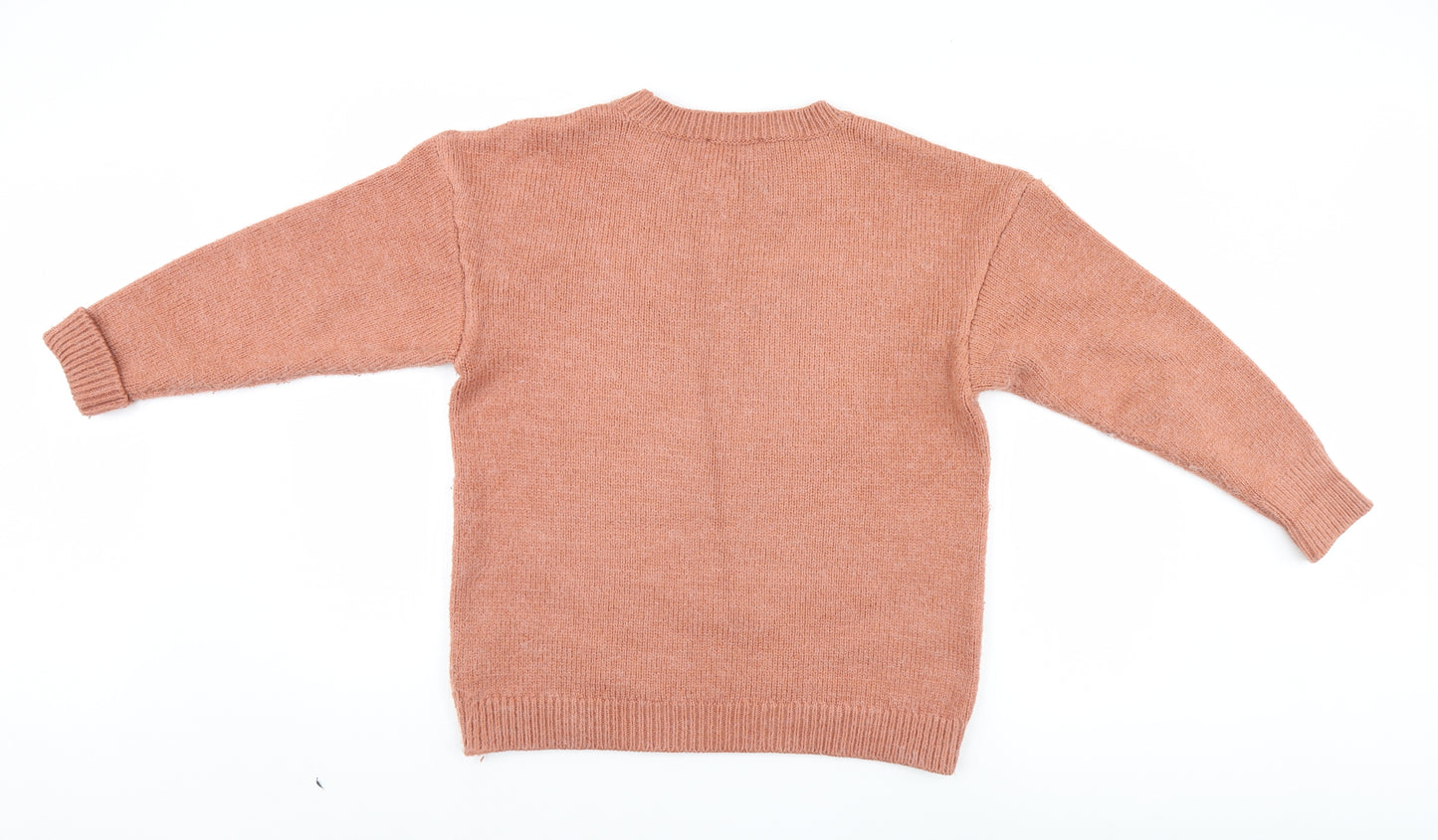Marks and Spencer Womens Orange   Pullover Jumper Size M