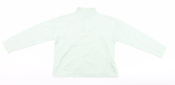 Missguided Womens Green   Pullover Jumper Size 10
