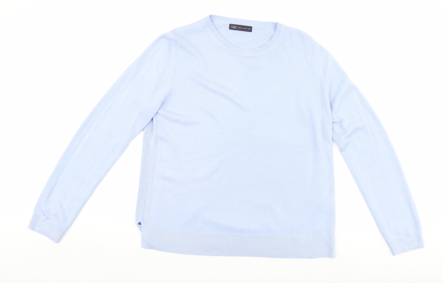 Marks and Spencer Womens Blue   Pullover Jumper Size 16