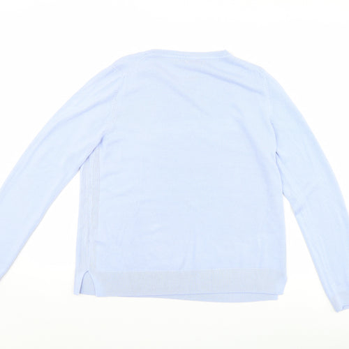 Marks and Spencer Womens Blue   Pullover Jumper Size 16