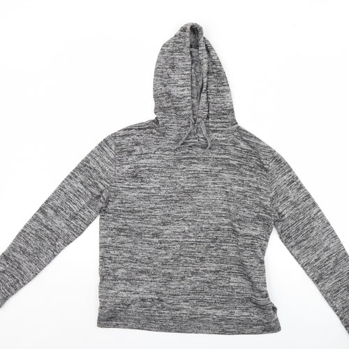 Avenue Womens Grey   Pullover Hoodie Size S