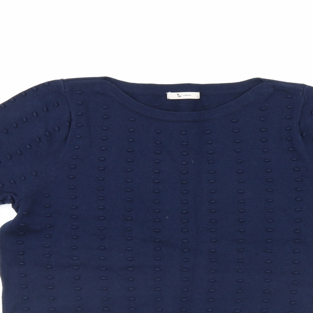 TU Womens Blue   Pullover Jumper Size 12