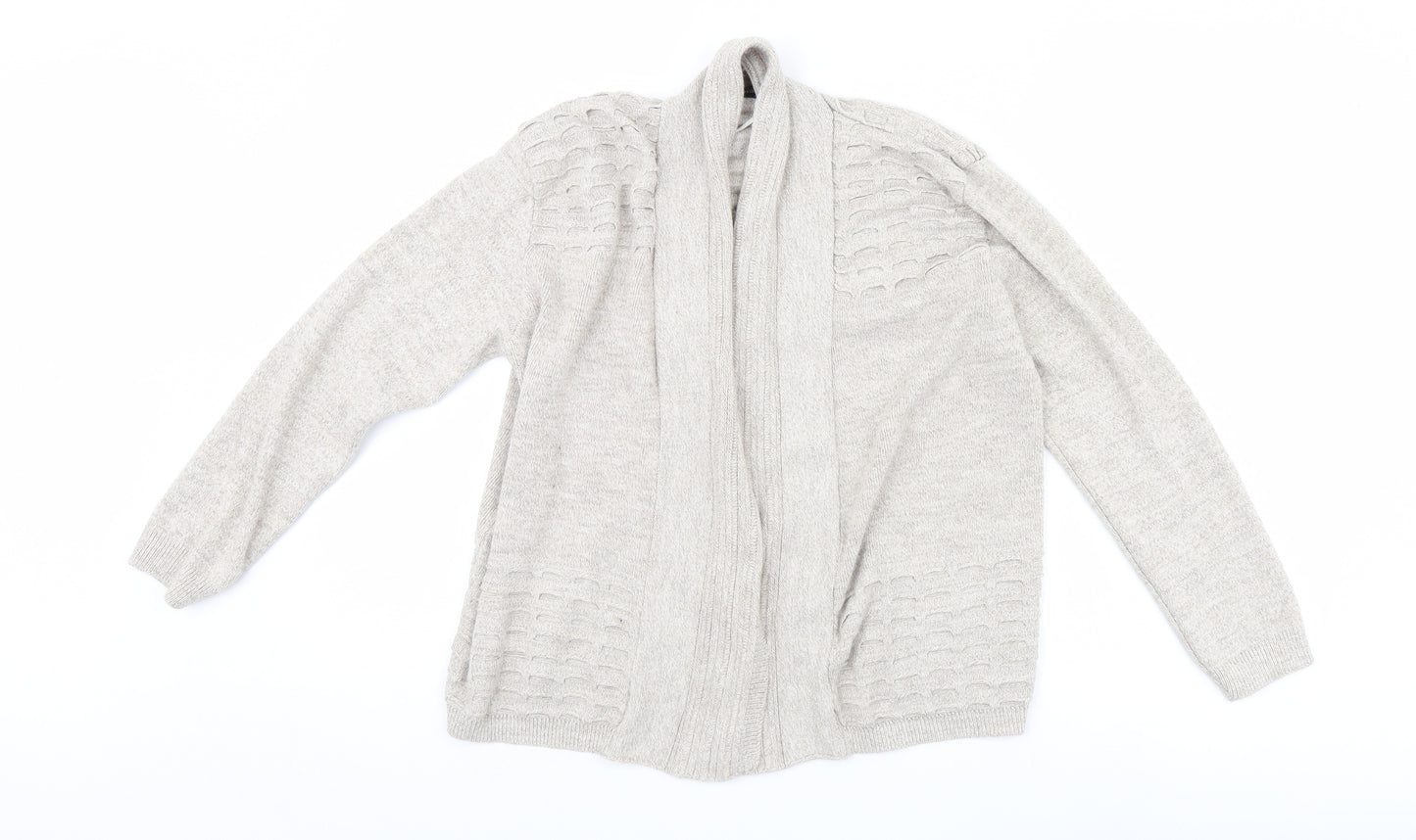 Emma Morgan Womens Beige   Cardigan Jumper Size 8