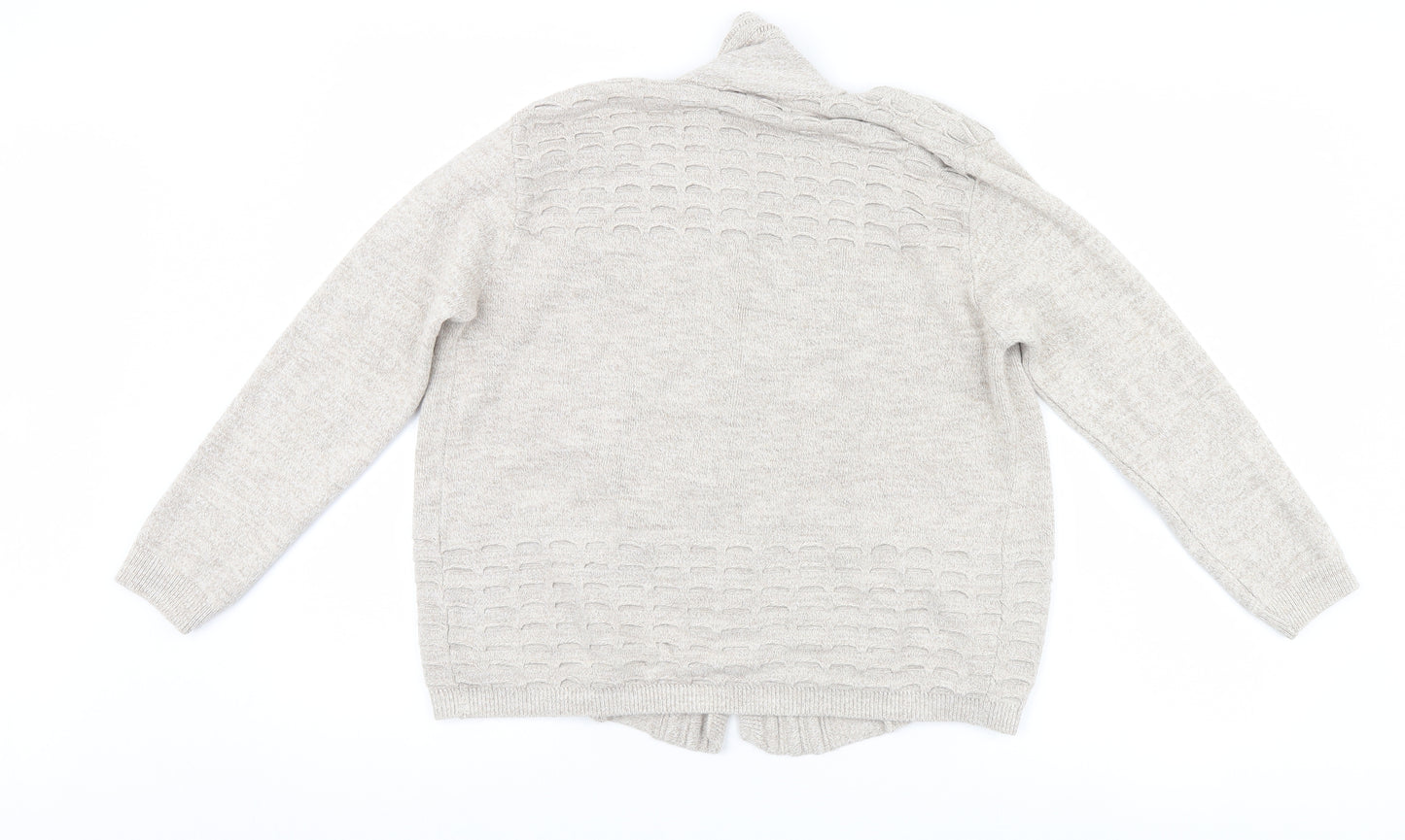 Emma Morgan Womens Beige   Cardigan Jumper Size 8