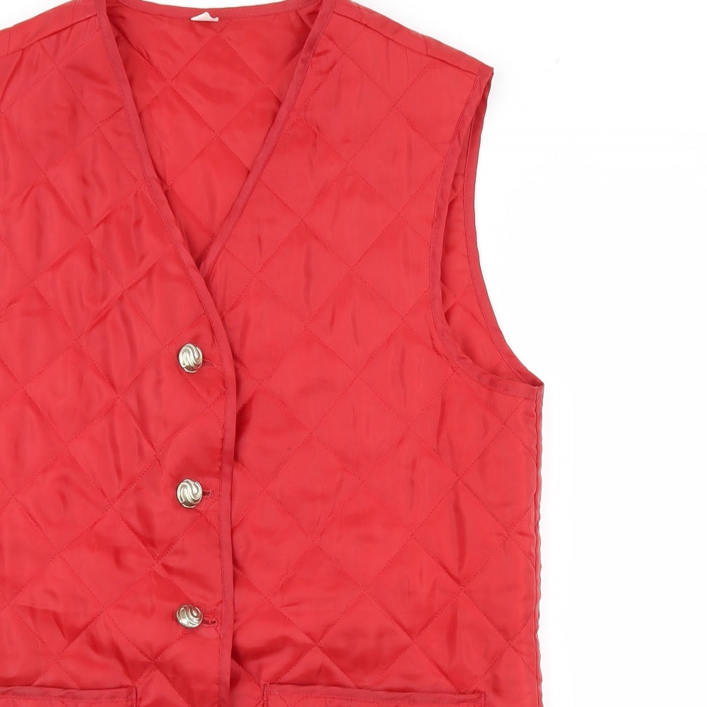 Preworn Womens Purple   Gilet Jacket Size 14