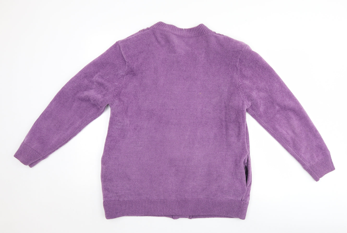 Casamia Womens Purple   Cardigan Jumper Size M