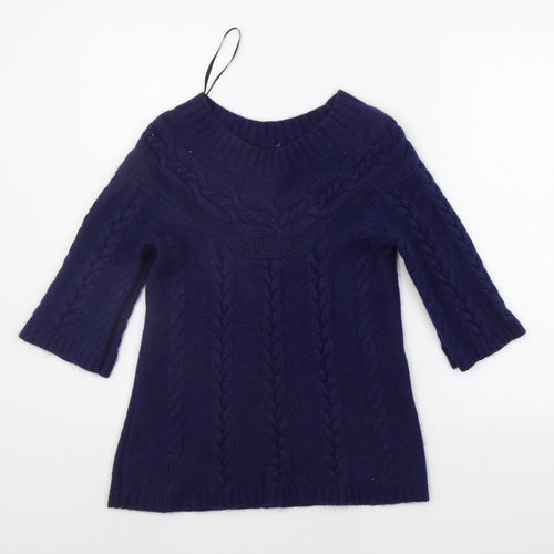 Papaya Womens Blue   Pullover Jumper Size 10