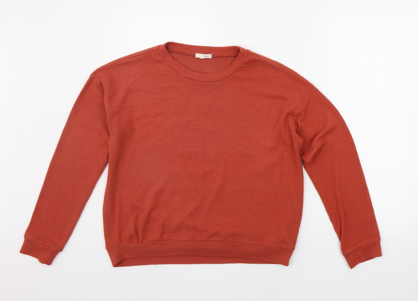 Wetseal Womens Orange   Pullover Jumper Size M