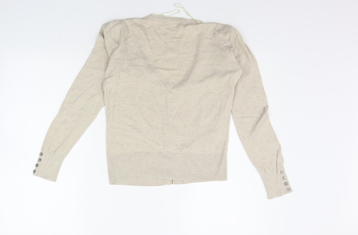 TU Womens Beige   Cardigan Jumper Size 8
