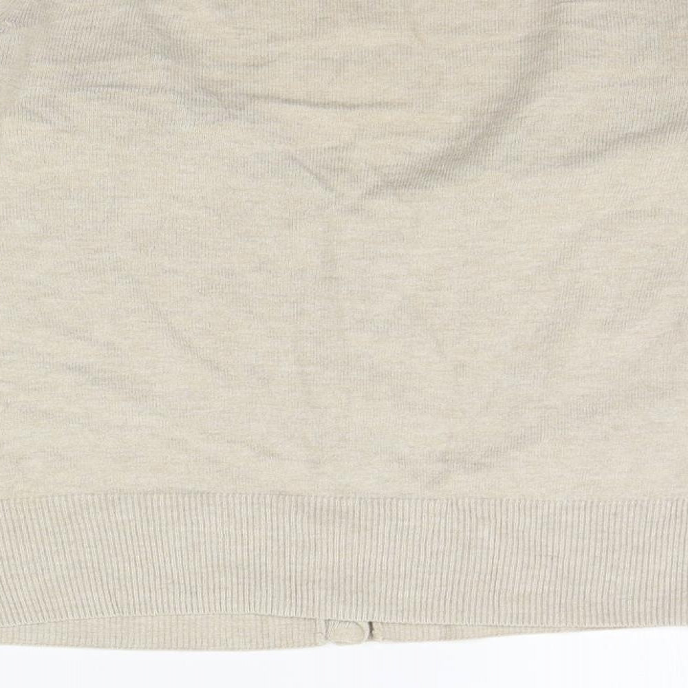 TU Womens Beige   Cardigan Jumper Size 8