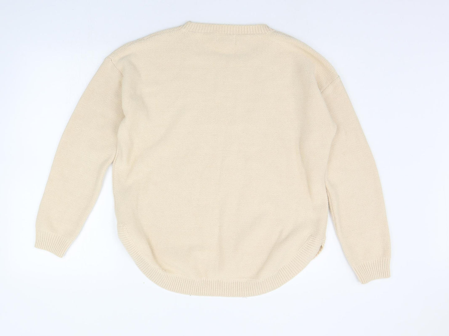 NEXT Womens Beige   Pullover Jumper Size 14