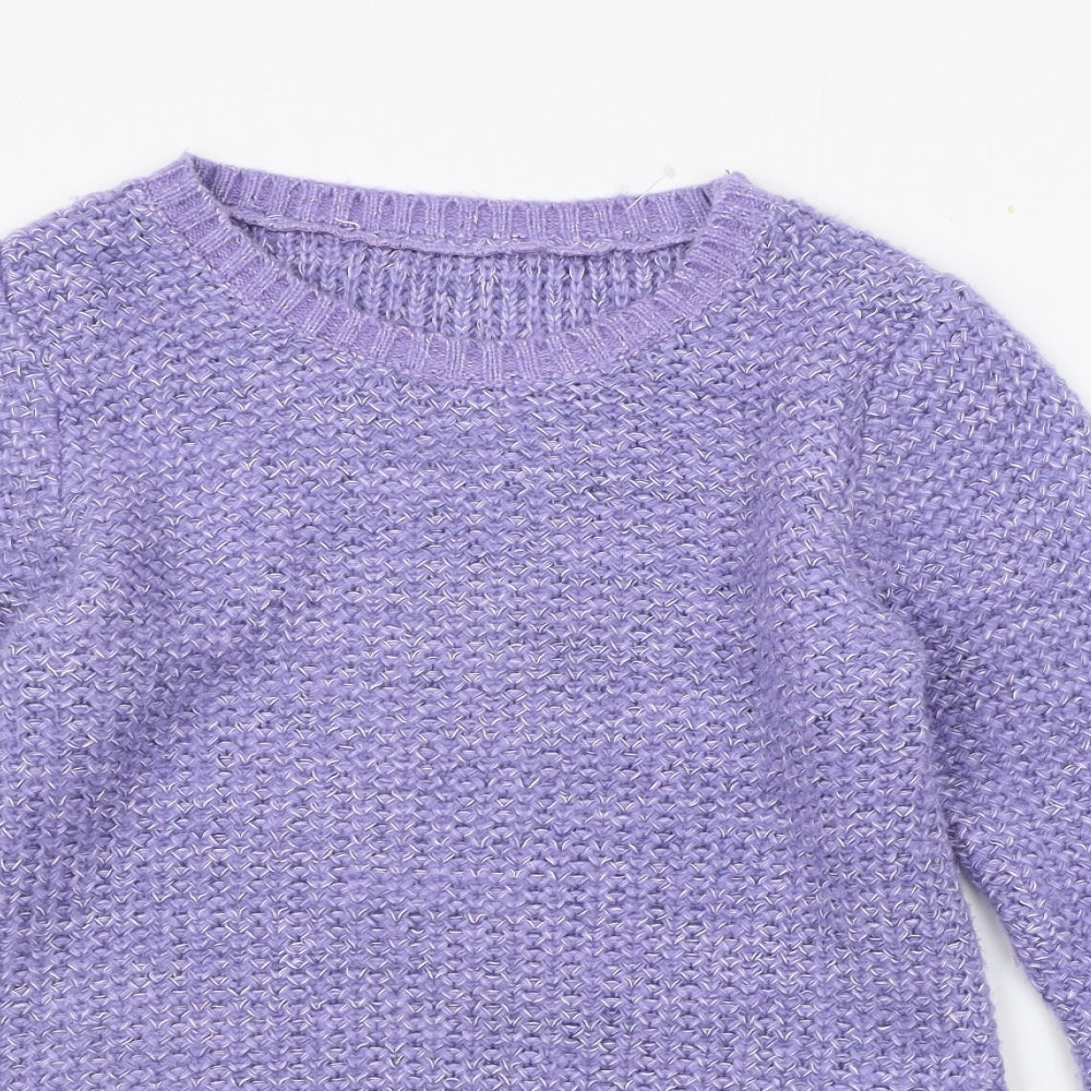 Marks and Spencer Womens Purple   Pullover Jumper Size 10