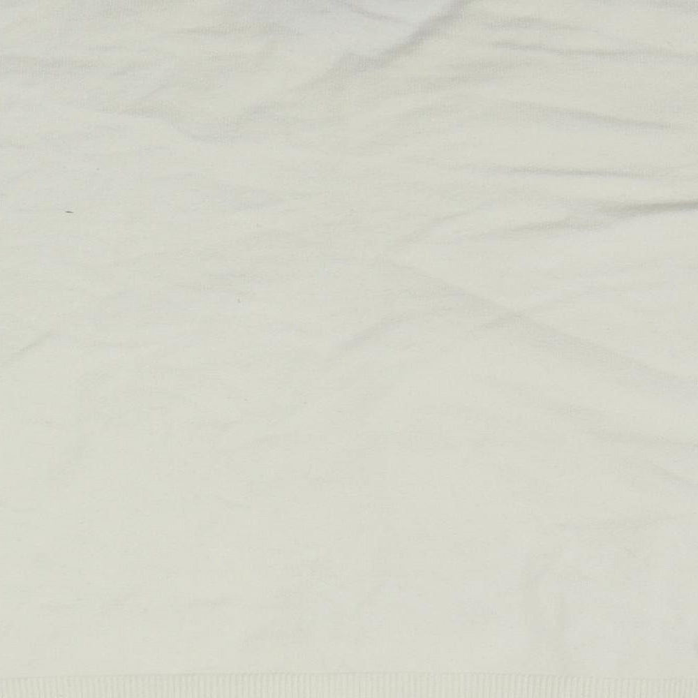 Marks and Spencer Womens White   Pullover Jumper Size 8