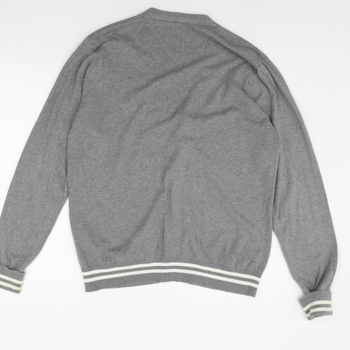Cedar Wood State Womens Grey   Cardigan Jumper Size L