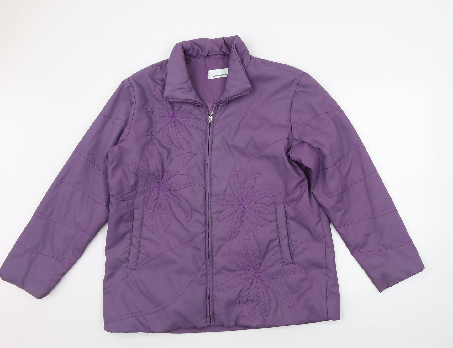 NORTHMORE Womens Purple   Jacket Coat Size 18