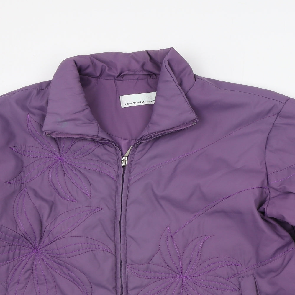NORTHMORE Womens Purple   Jacket Coat Size 18