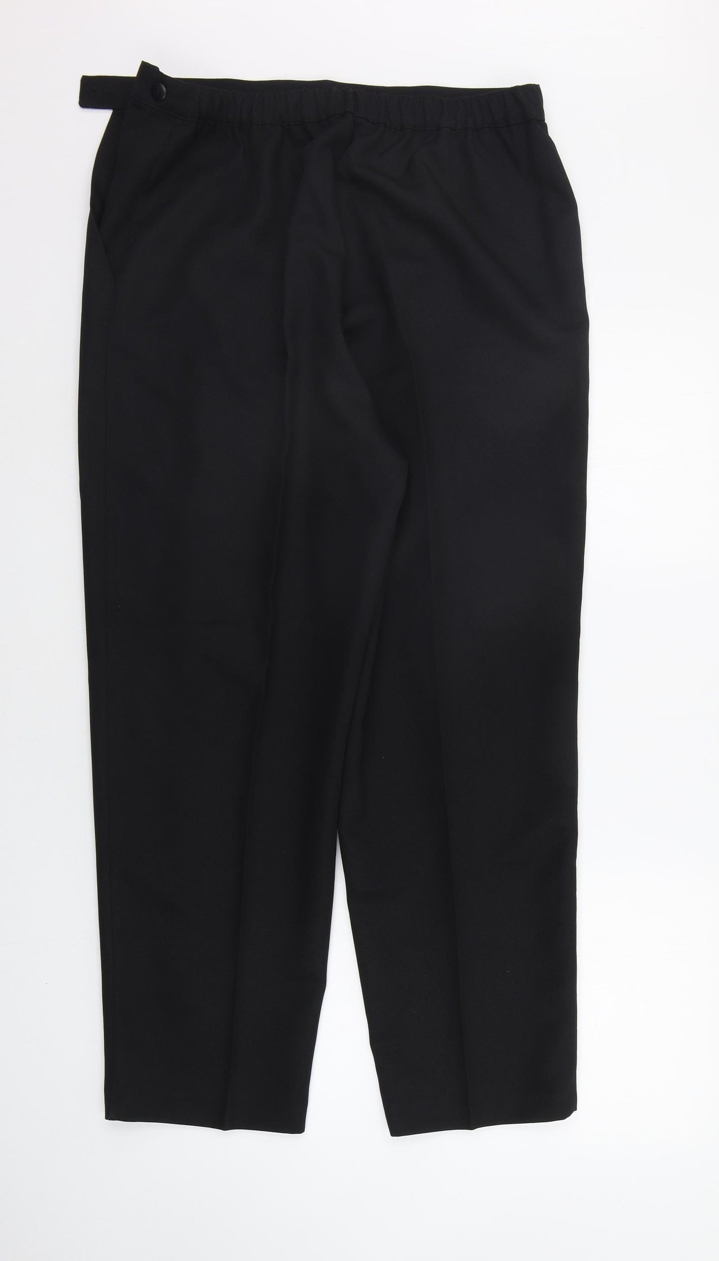 SLIMMA  Womens Black   Trousers  Size 18 L26 in