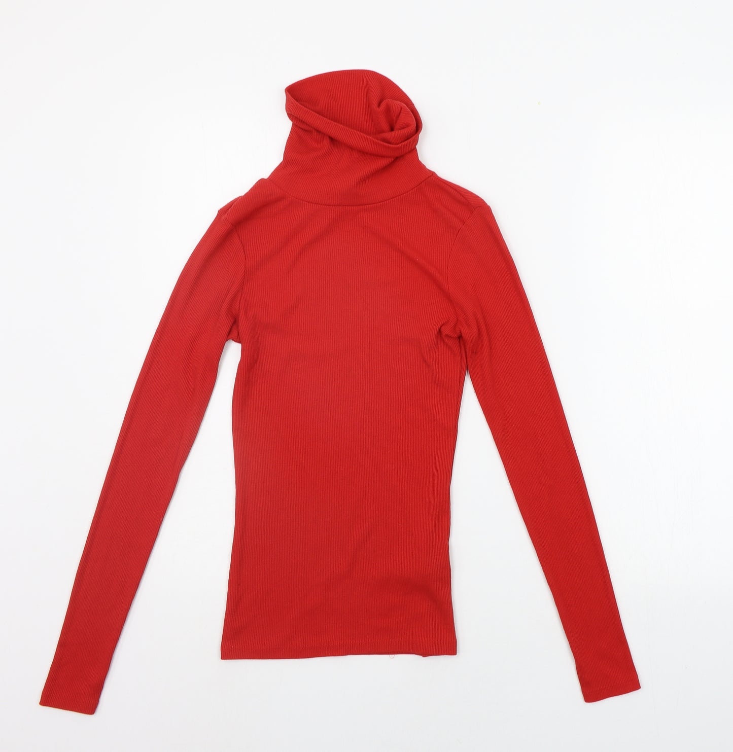 New Look Womens Red   Basic T-Shirt Size 8