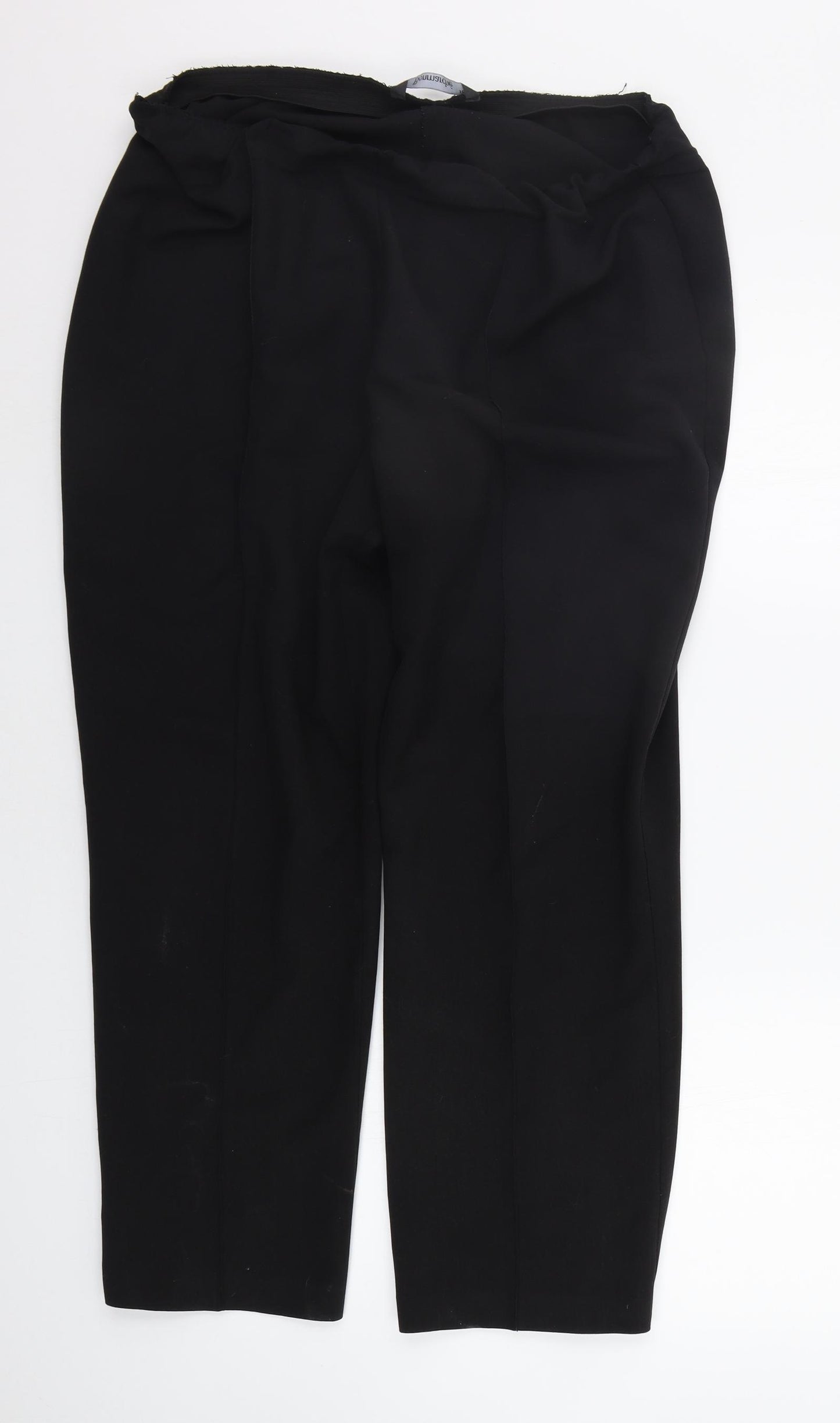 BONMARCHE Womens Black   Trousers  Size 16 L26 in