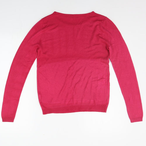 Intenso Womens Pink   Pullover Jumper Size M