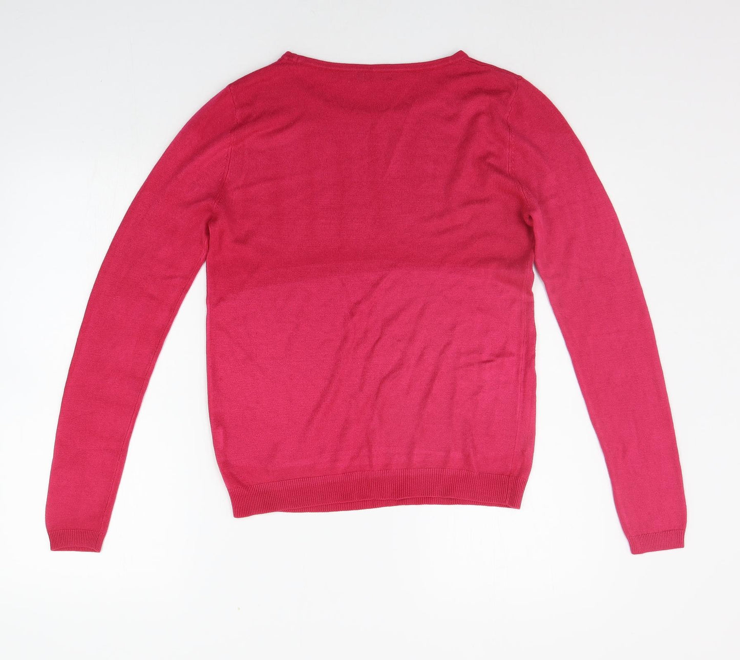 Intenso Womens Pink   Pullover Jumper Size M