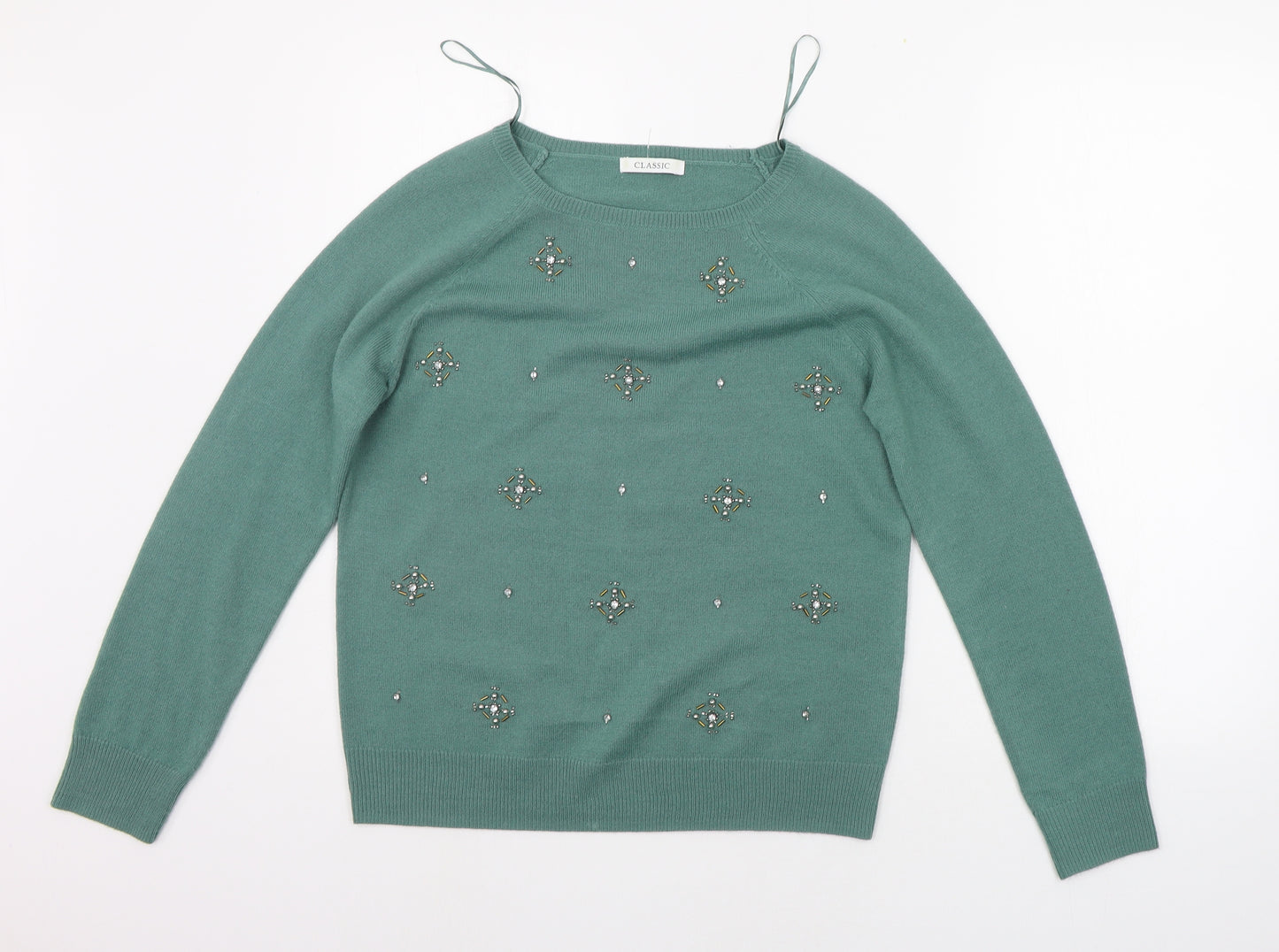 Marks and Spencer Womens Green   Pullover Jumper Size 10