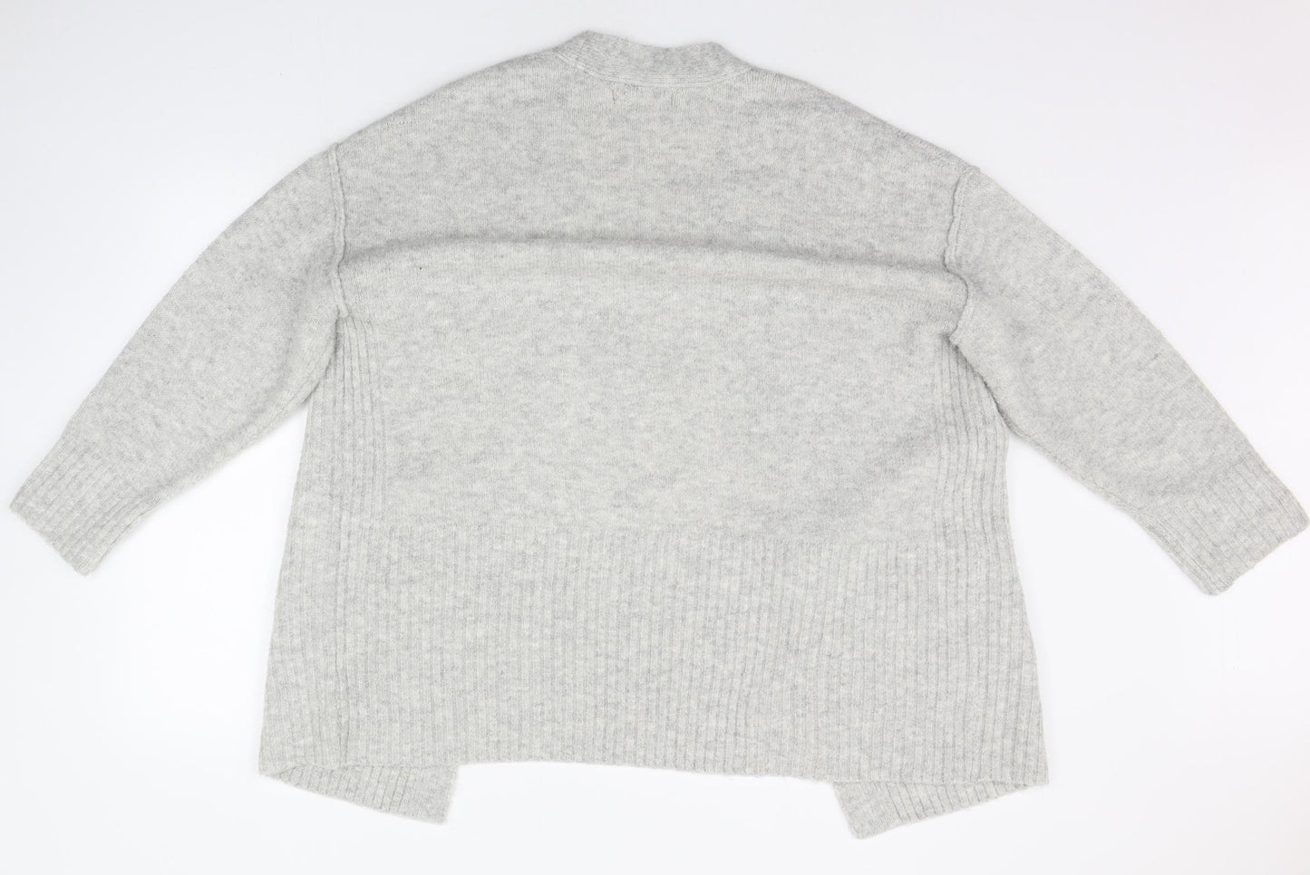 Marks and Spencer Womens Grey   Cardigan Jumper Size M