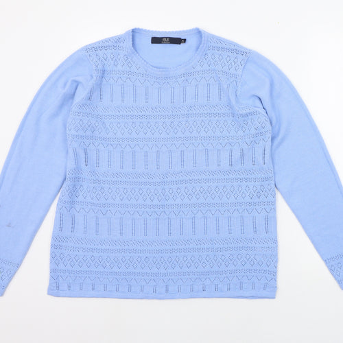 EWM Womens Blue   Pullover Jumper Size M