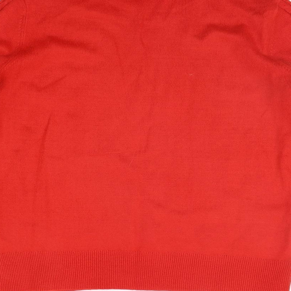 Matalan Womens Red   Pullover Jumper Size 12