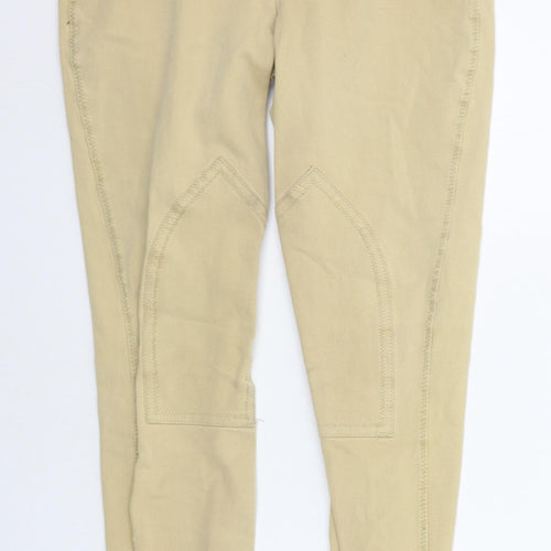 Harry Hill Womens Beige   Trousers  Size 28 in L27 in