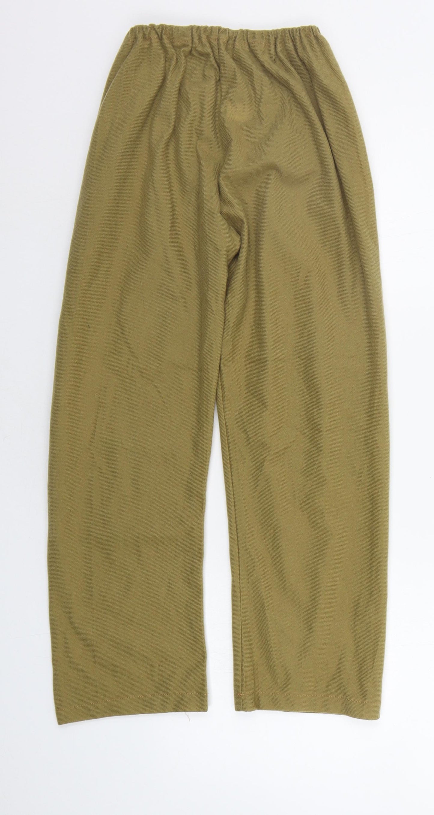 Preworn Girls Beige   Jogger Trousers Size XL
