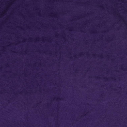 Damart Womens Purple   Cardigan Jumper Size 22