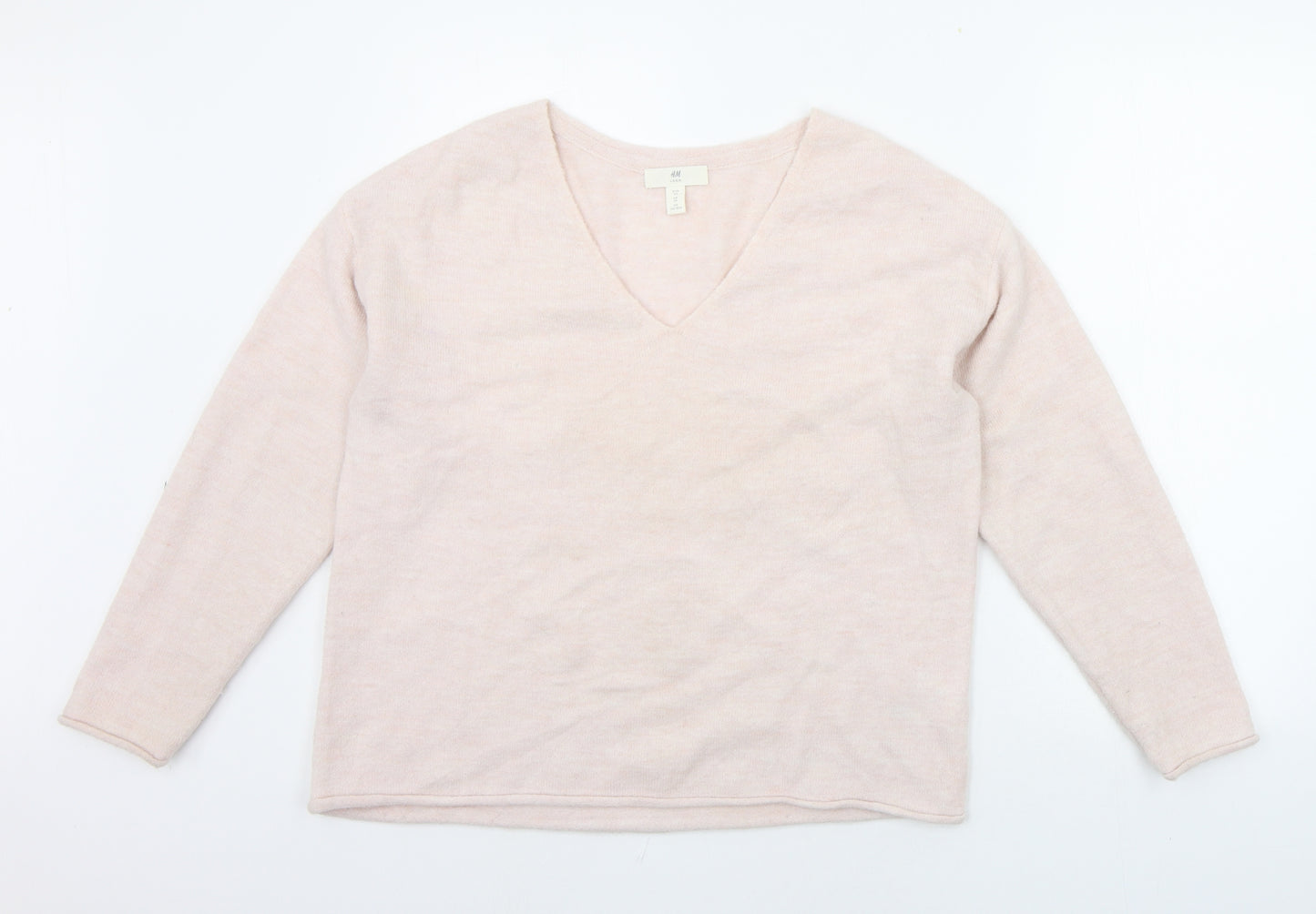 H&M Womens Pink   Pullover Jumper Size XS