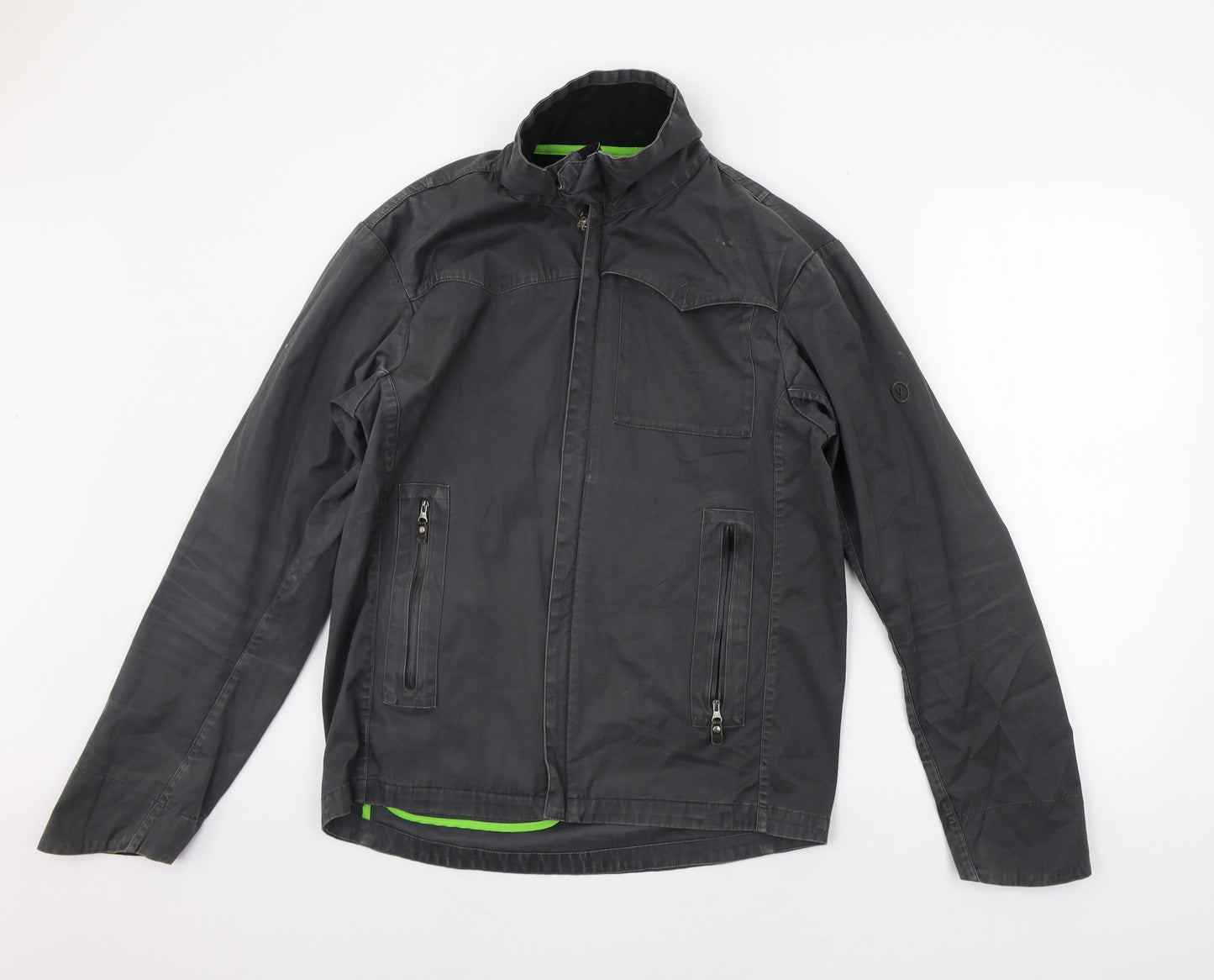 vulpine Mens Grey   Jacket Coat Size M