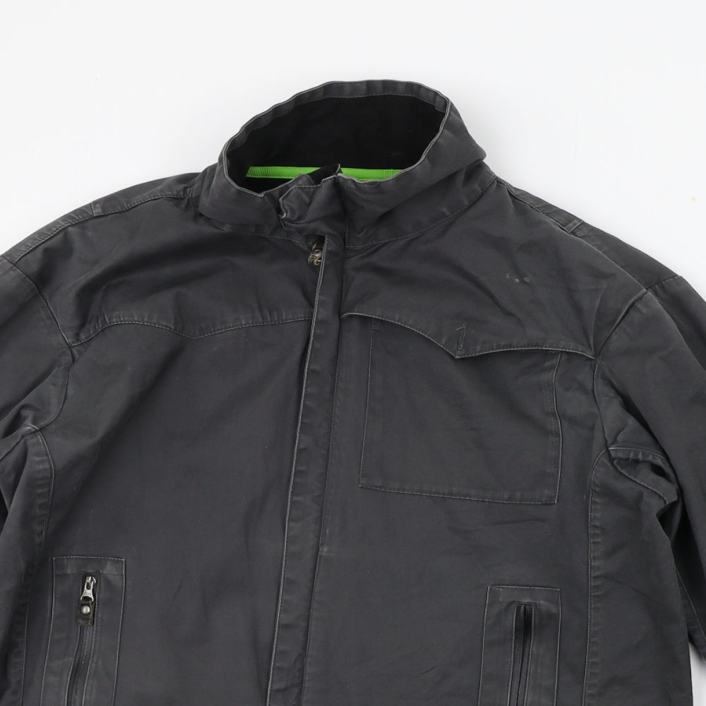 vulpine Mens Grey   Jacket Coat Size M