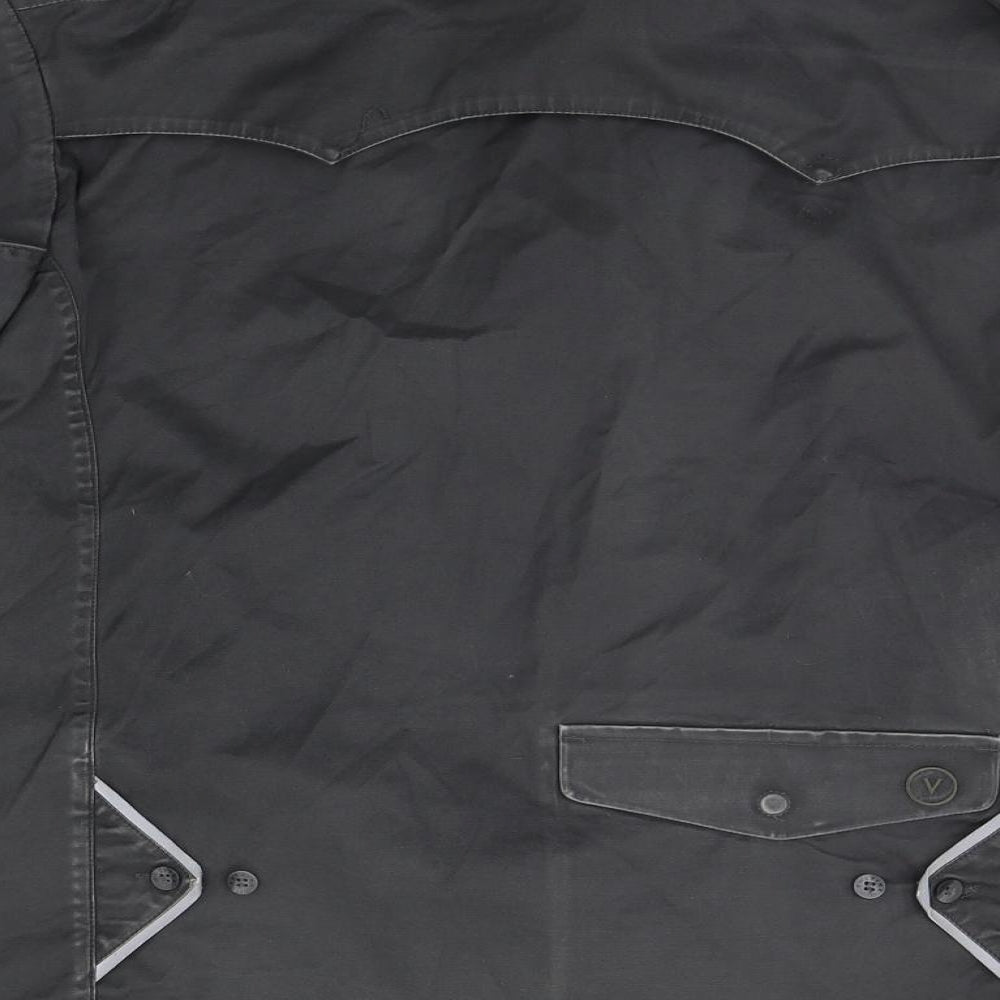 vulpine Mens Grey   Jacket Coat Size M