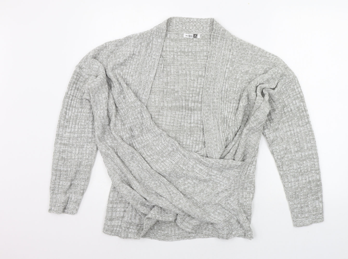 pEP&CO Womens Grey   Pullover Jumper Size 18