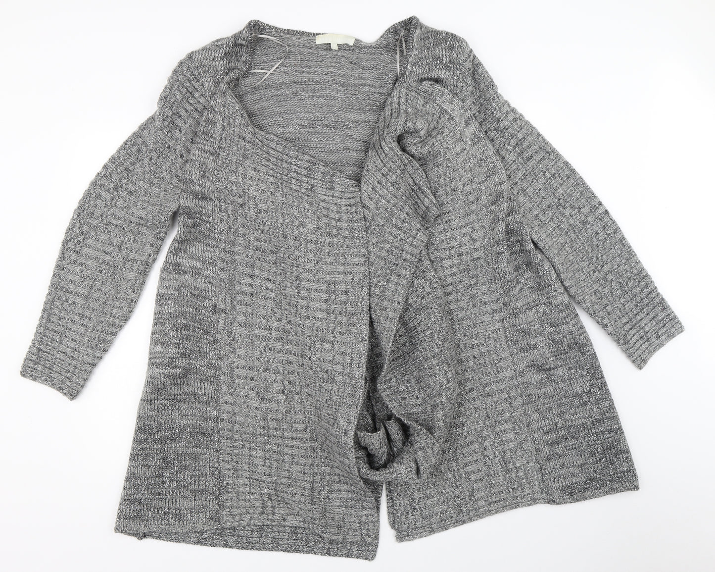 Gray & Willow Womens Grey   Cardigan Jumper Size XL