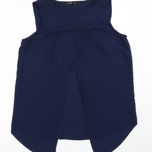 F&F Womens Blue   Basic Blouse Size 10