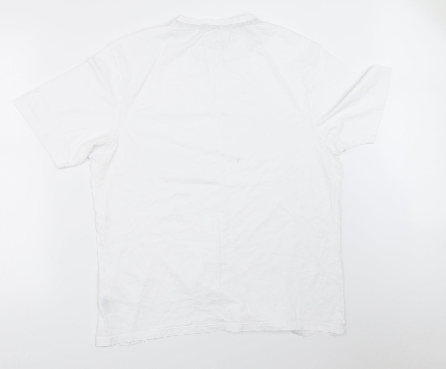Marks and Spencer Mens White    T-Shirt Size M