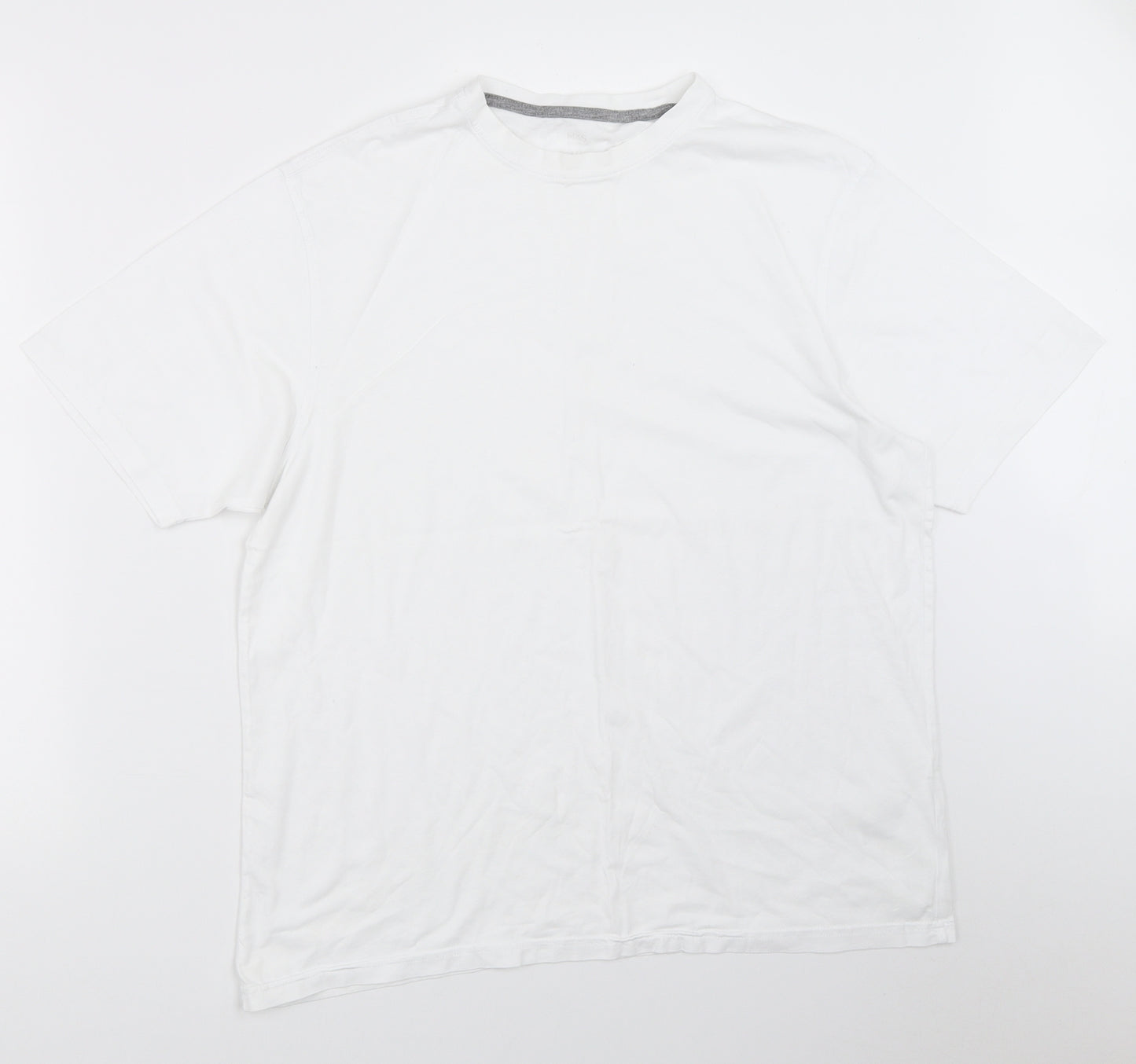 Marks and Spencer Mens White    T-Shirt Size M