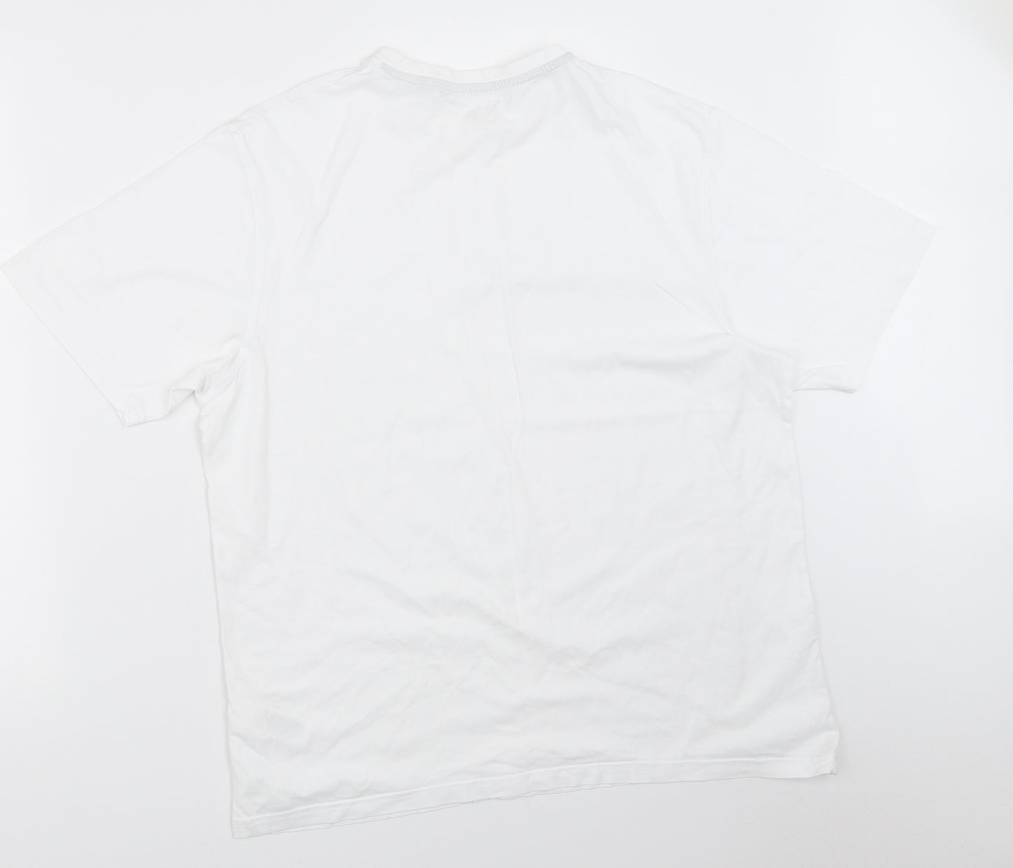 Marks and Spencer Mens White    T-Shirt Size M