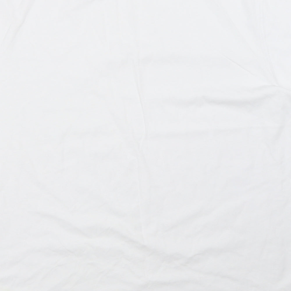Marks and Spencer Mens White    T-Shirt Size M