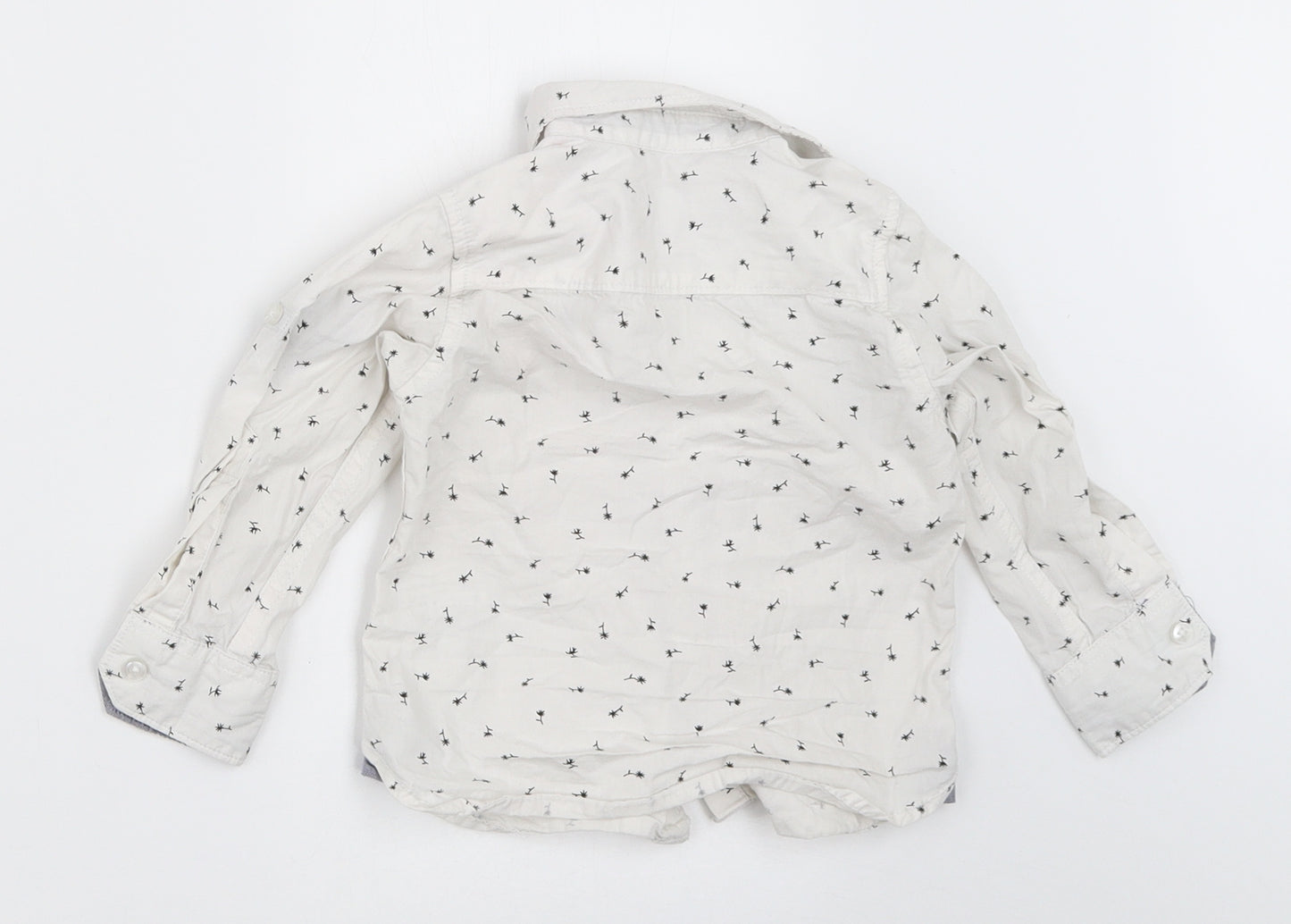 G Boys Boys White   Basic Button-Up Size 2-3 Years