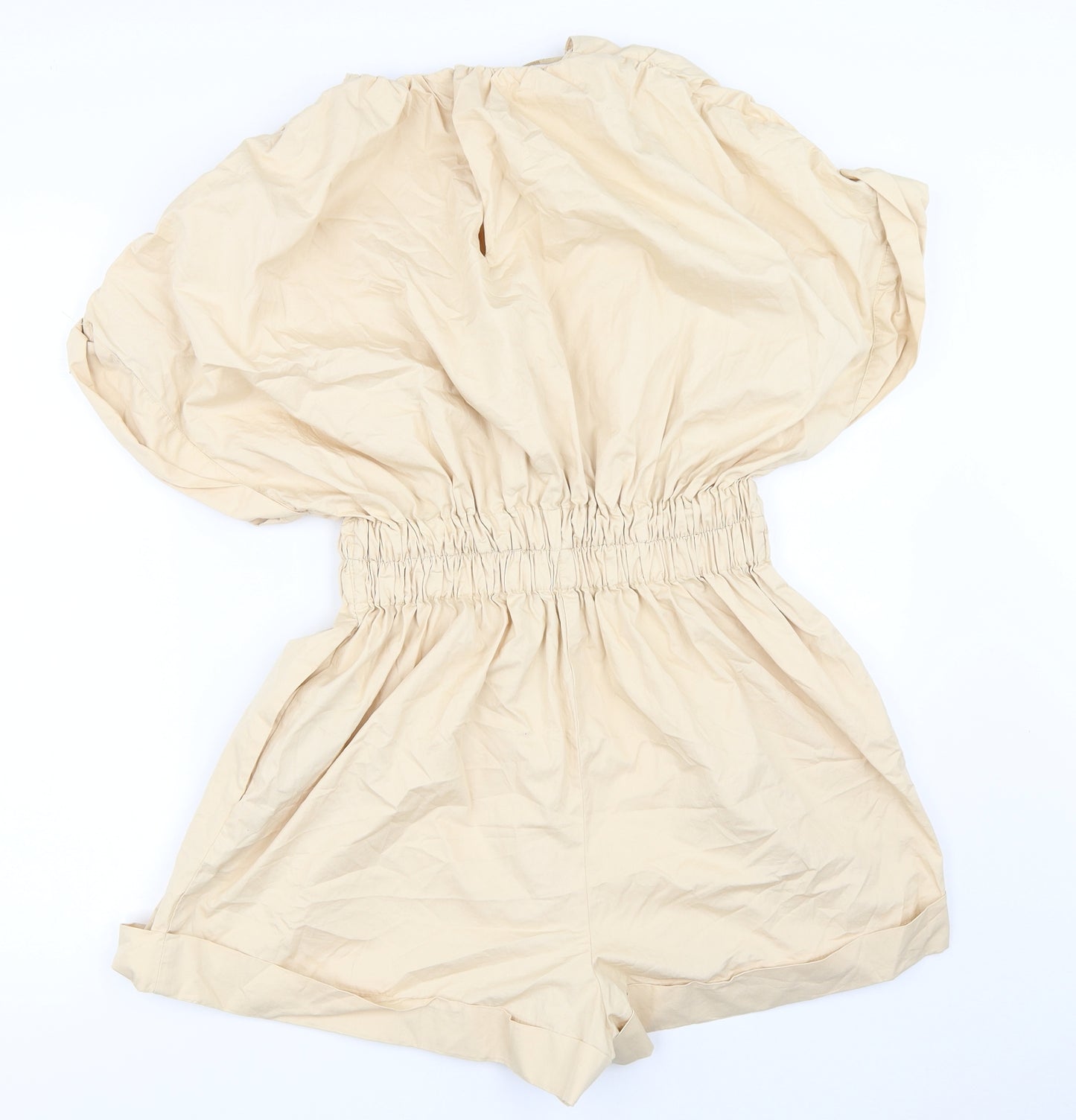 Zara Womens Beige   Playsuit One-Piece Size M